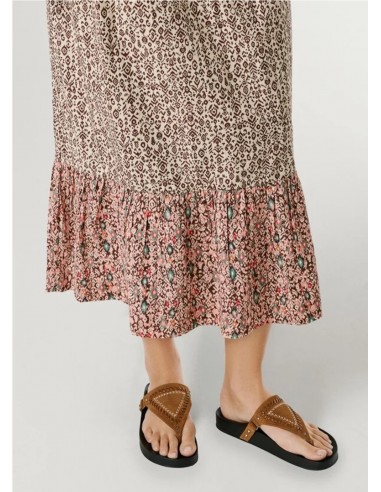 FALDA MIDI ESTAMPADA  PEPE JEANS