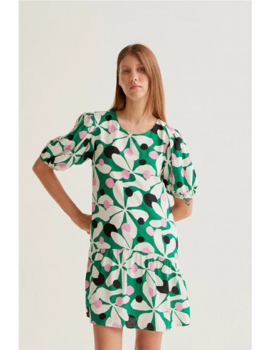 VESTIDO ESTAMPADO HOSTA   COMPAÑÍA...