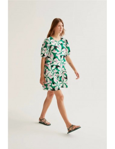VESTIDO ESTAMPADO HOSTA   COMPAÑÍA...