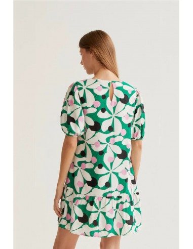 VESTIDO ESTAMPADO HOSTA   COMPAÑÍA...