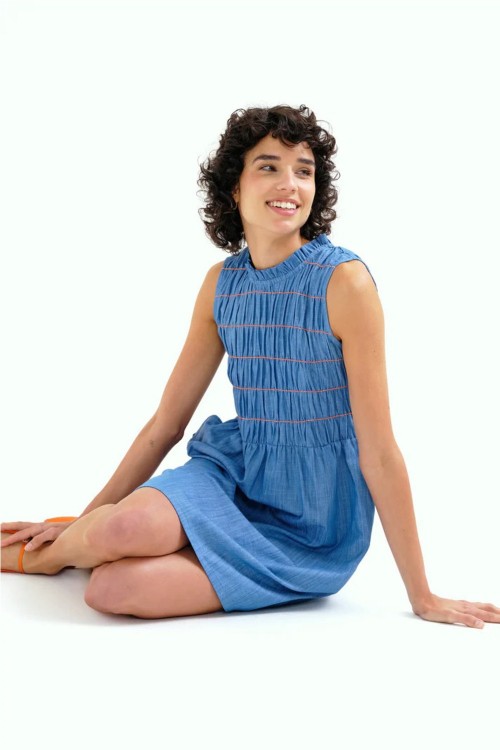 VESTIDO CHAMBRAY  COMPAÑÍA...