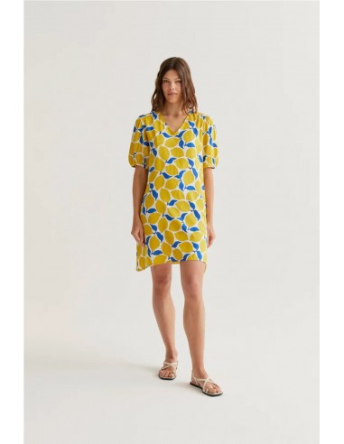 VESTIDO CORTO ESTAMPADO LIMONCELLO...
