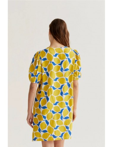 VESTIDO CORTO ESTAMPADO LIMONCELLO...