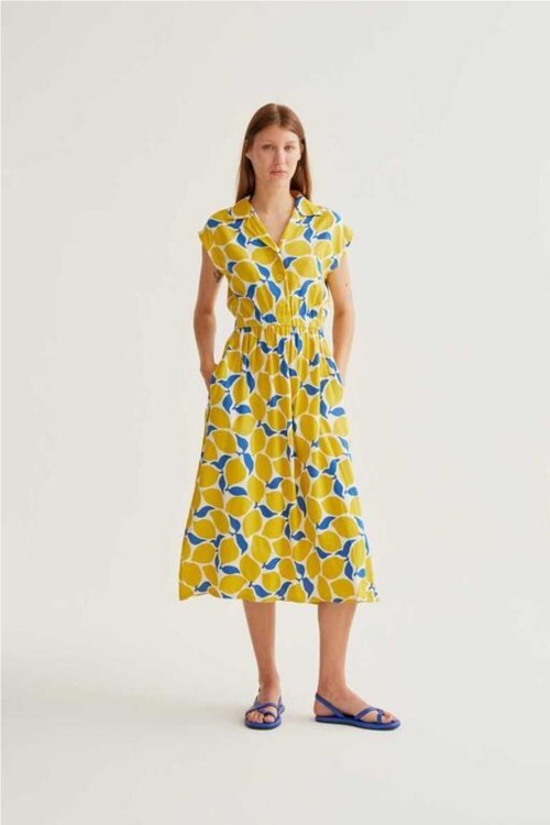 VESTIDO MIDI LIMONCELLO