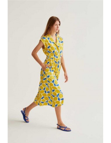 VESTIDO MIDI LIMONCELLO