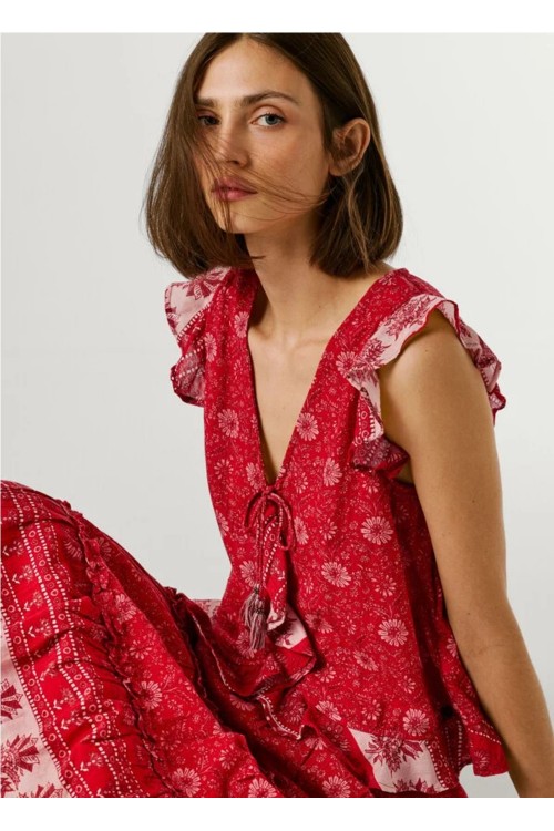 TOP ESTAMPADO FLORAL  PEPE...