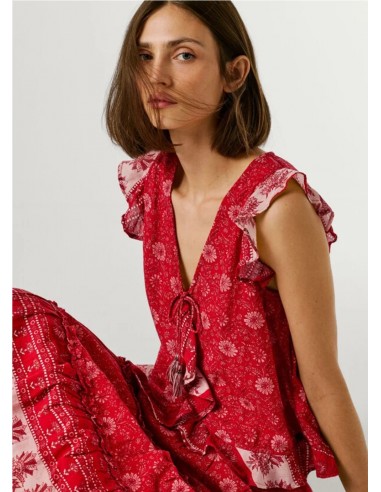 TOP ESTAMPADO FLORAL  PEPE JEANS