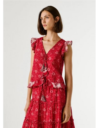TOP ESTAMPADO FLORAL  PEPE JEANS