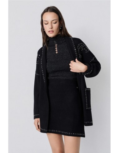 MINIFALDA PUNTO PEDRERÍA  BSB JEANS