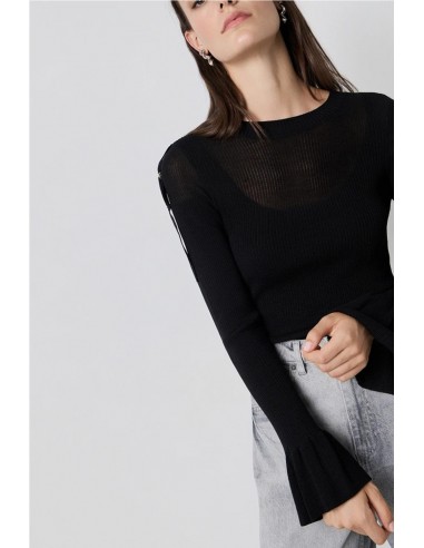 SUÉTER MANGAS VOLANTE  BSB JEANS