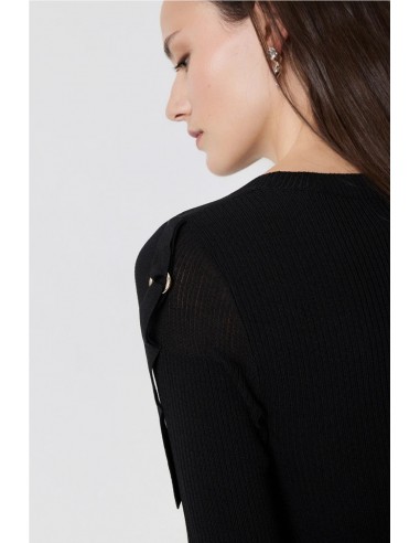 SUÉTER MANGAS VOLANTE  BSB JEANS