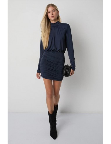 VESTIDO FRUNCIDO  BSB JEANS