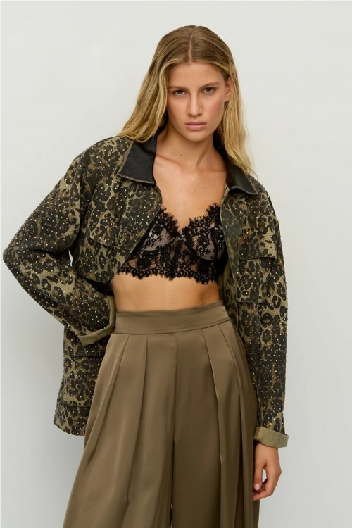 CHAQUETA ANIMAL PRINT...
