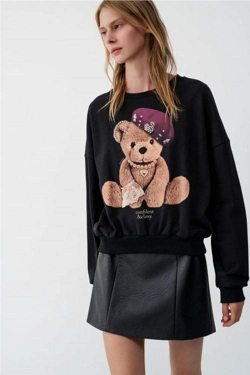 SUDADERA OSITO PELUCHE...