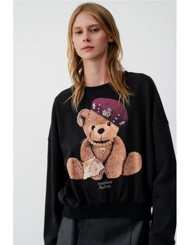 SUDADERA OSITO PELUCHE   BSB JEANS