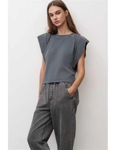 TOP MANGA VOLANTE   BSB JEANS