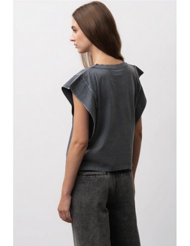 TOP MANGA VOLANTE   BSB JEANS