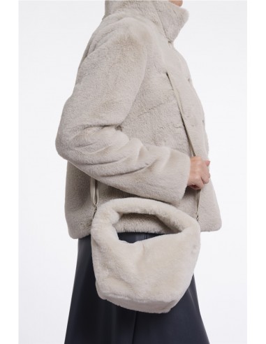 BOLSO PELO CHERYL   RINO&PELLE TAUPE