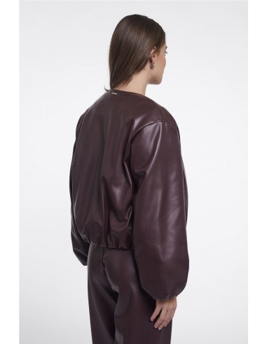 CHAQUETA DE PIEL SINTÉTICA LOMEE...