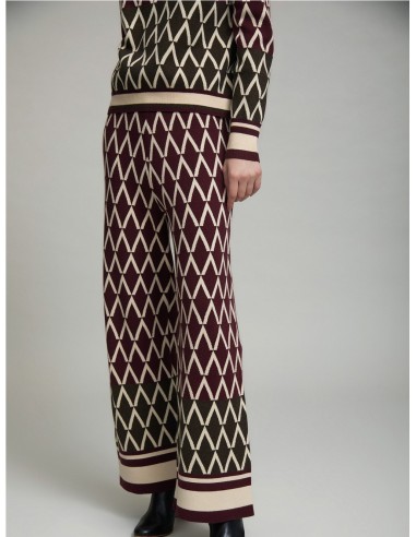 PANTALÓN JACQUARD GEOMÉTRICO  SKATIE...