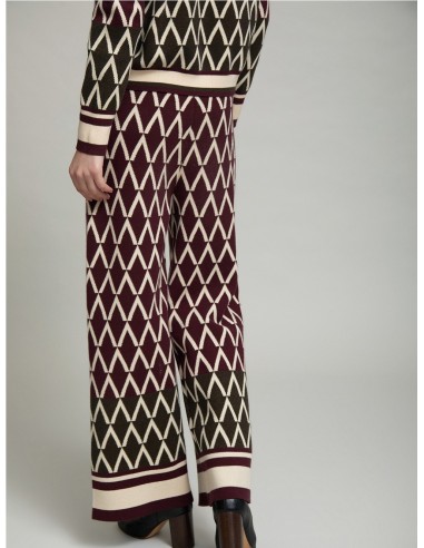 PANTALÓN JACQUARD GEOMÉTRICO  SKATIE...