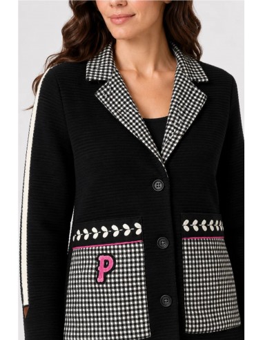 CHAQUETA COMBINADA CASANDRA   POUPPE...
