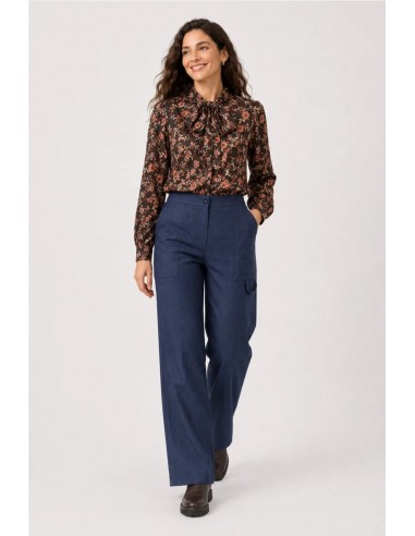 CAMISA LAZO FEDRA   POUPPE CHIC KAKI