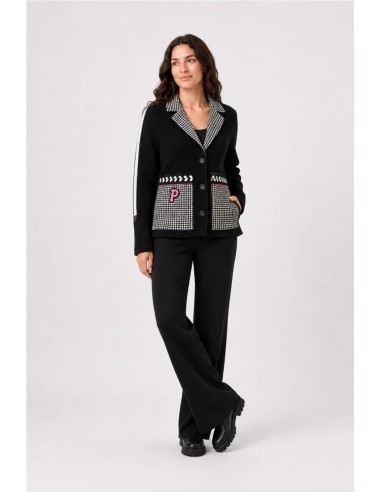PANTALÓN CUADROS CASANDRA  POUPPE CHIC