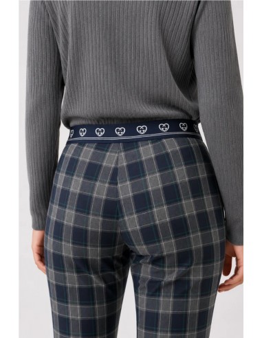 PANTALÓN CUADRO MEDUSA  POUPPE CHIC...