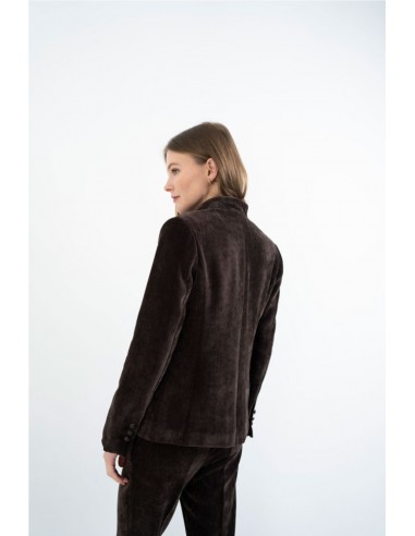 BLAZER EFECTO TERCIOPELO  HONGO