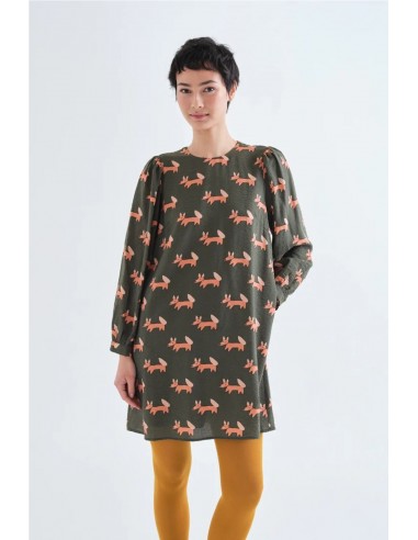 VESTIDO ESTAMPADO VOLPE   COMPAÑIA...