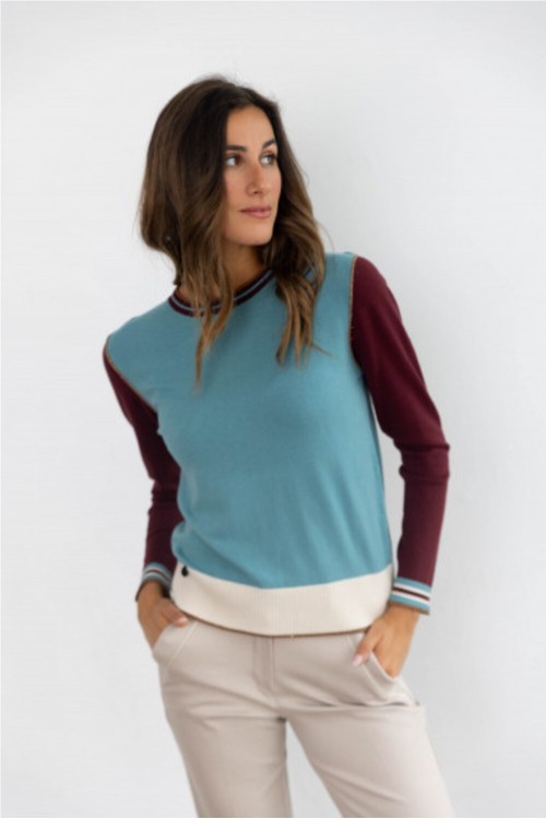 JERSEY FINO TRICOLOR  BMB&CO 2