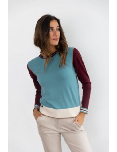 JERSEY FINO TRICOLOR  BMB&CO