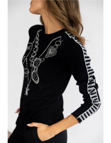 JERSEY NEGRO TACHAS   BMB&CO